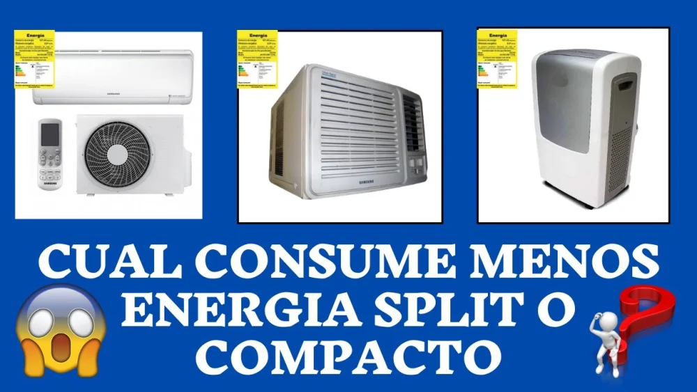 Aire acondicionado: ¿cuál consume menos energía?