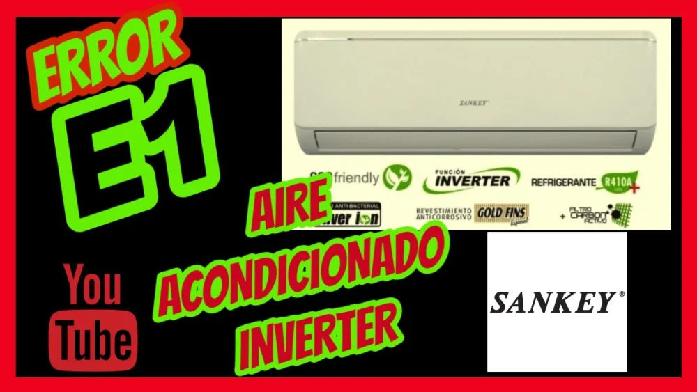 Cómo solucionar el código de error E1 en tu aire acondicionado