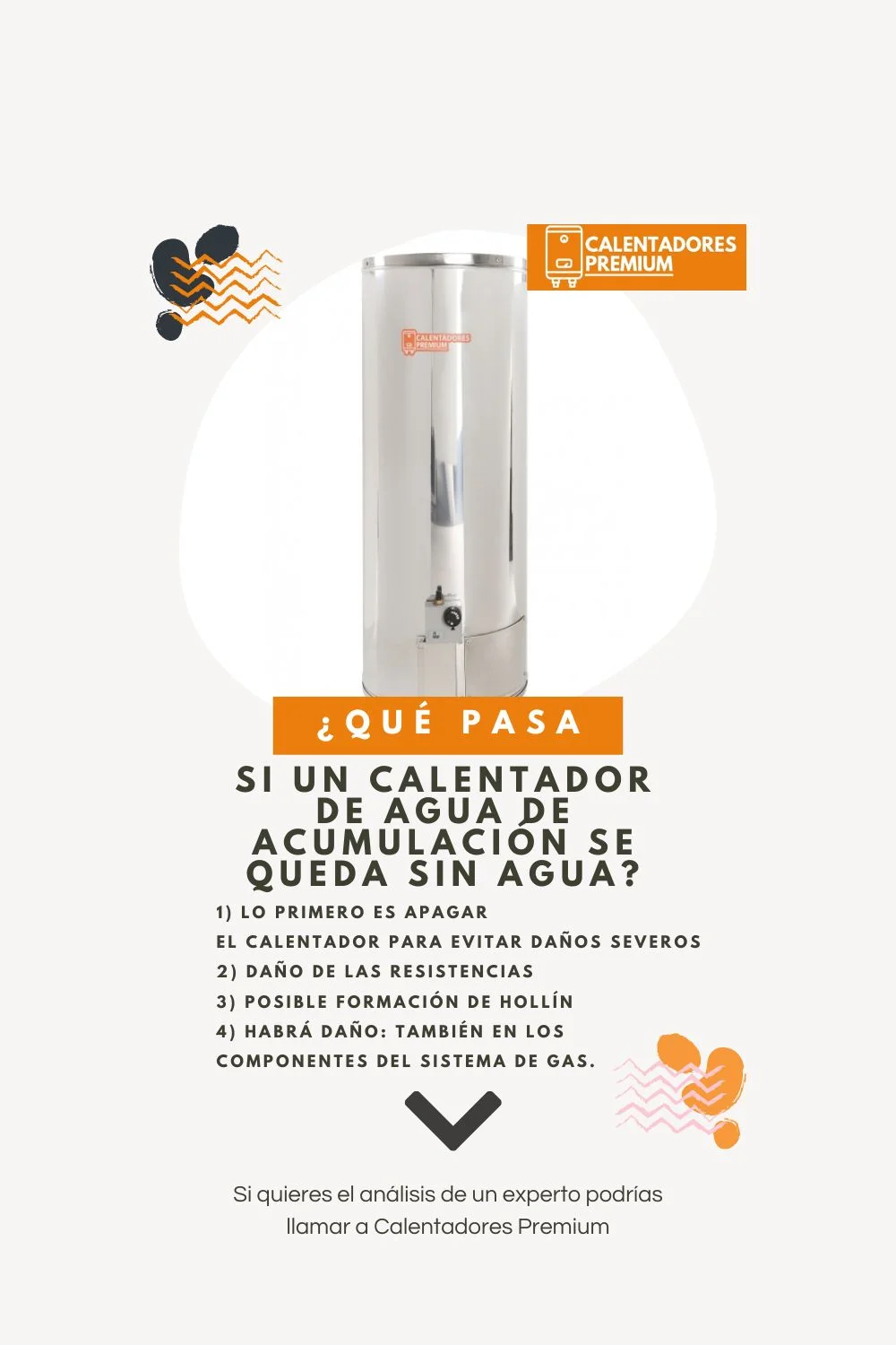 Qué hacer cuando el calentador se queda sin agua