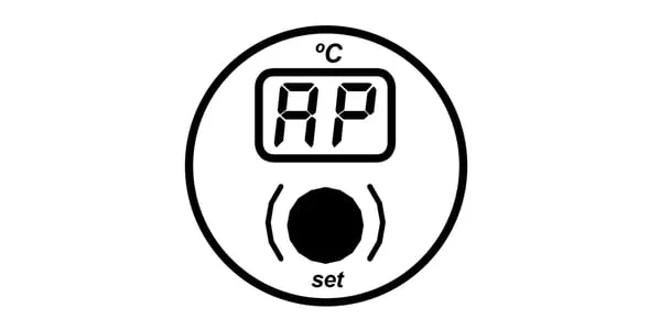 Significado de AP en caldera Baxi