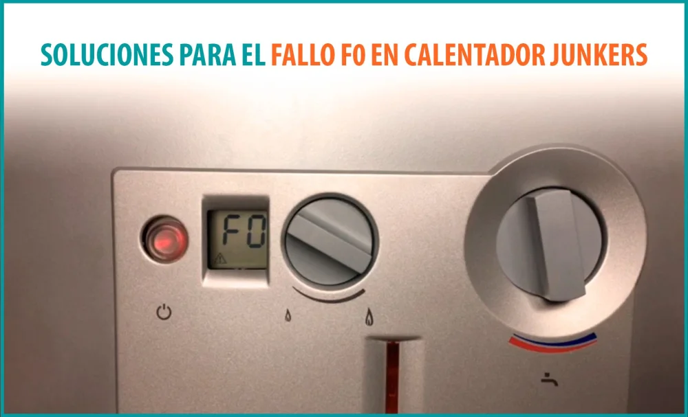 Significado de F0 en la caldera: todo lo que debes saber