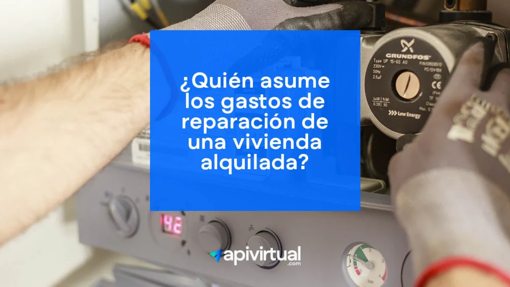 Quién asume los gastos de reparación de la caldera en un piso alquilado