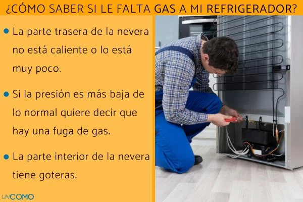 Consejos para verificar el nivel de gas en tu congelador