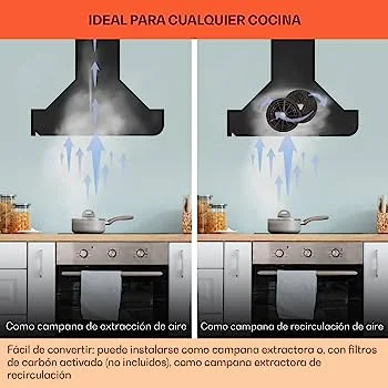 Identifica una campana de cocina de calidad sin complicaciones