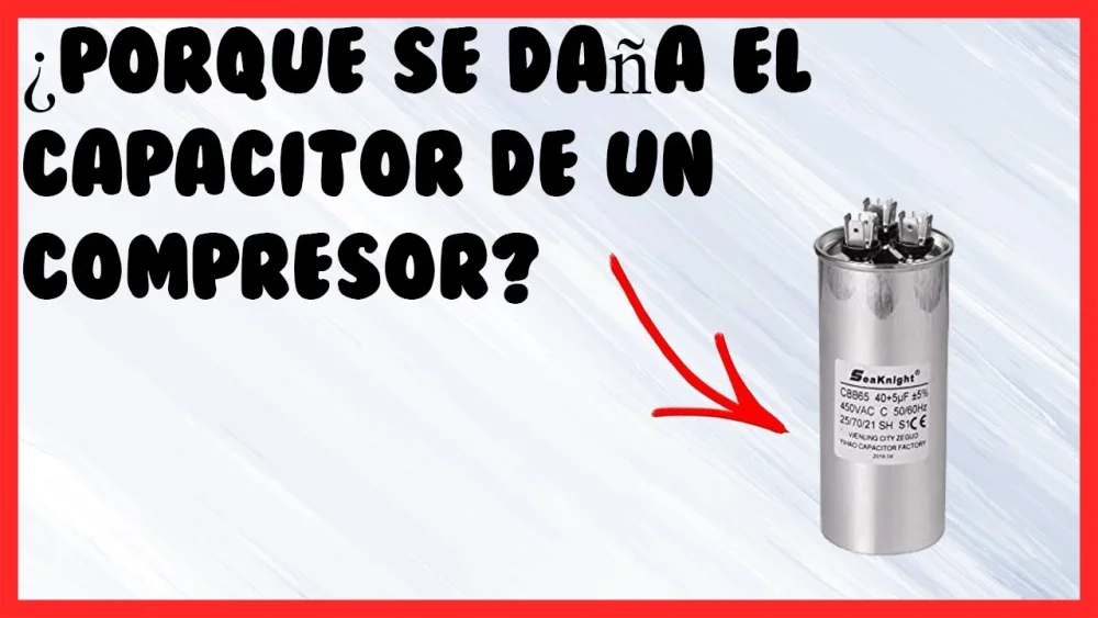 Qué sucede si el capacitor del aire no funciona