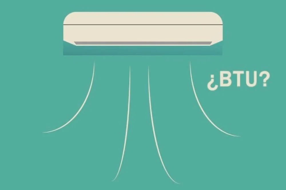 Qué significa un aire acondicionado de 12000 BTU