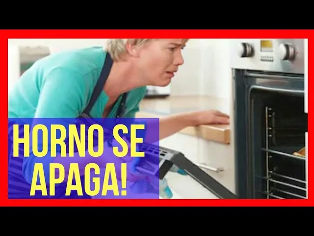 Razones por las que el horno de la cocina no enciende