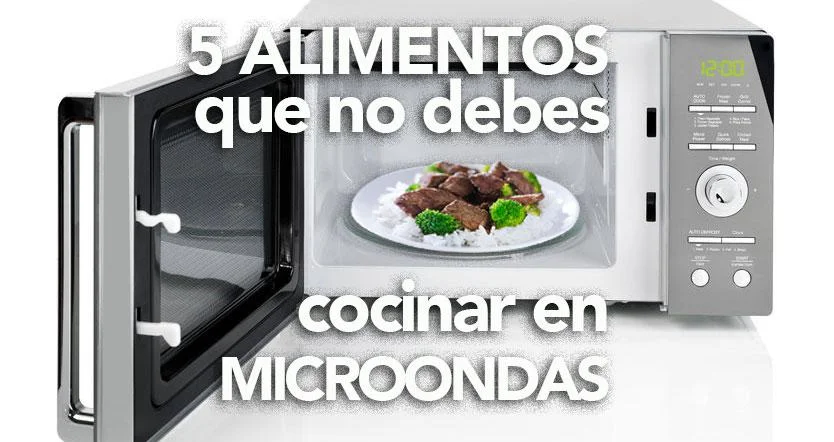 Alimentos que no debes cocinar en el horno