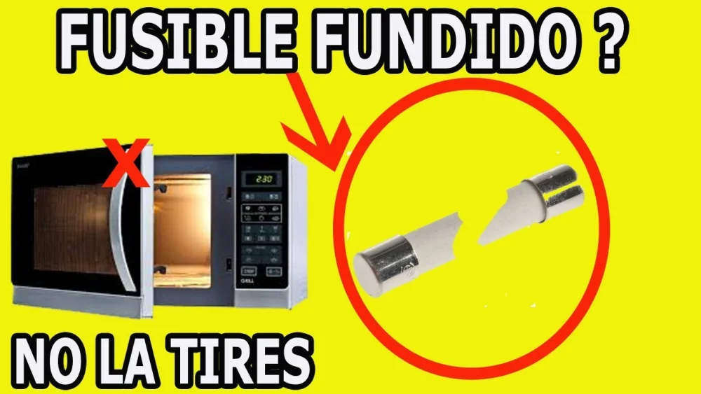 Las posibles causas de fallo en un horno microondas