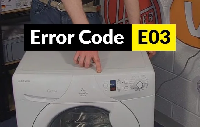 Significado de E03 en lavadora Candy: soluciones y reparaciones