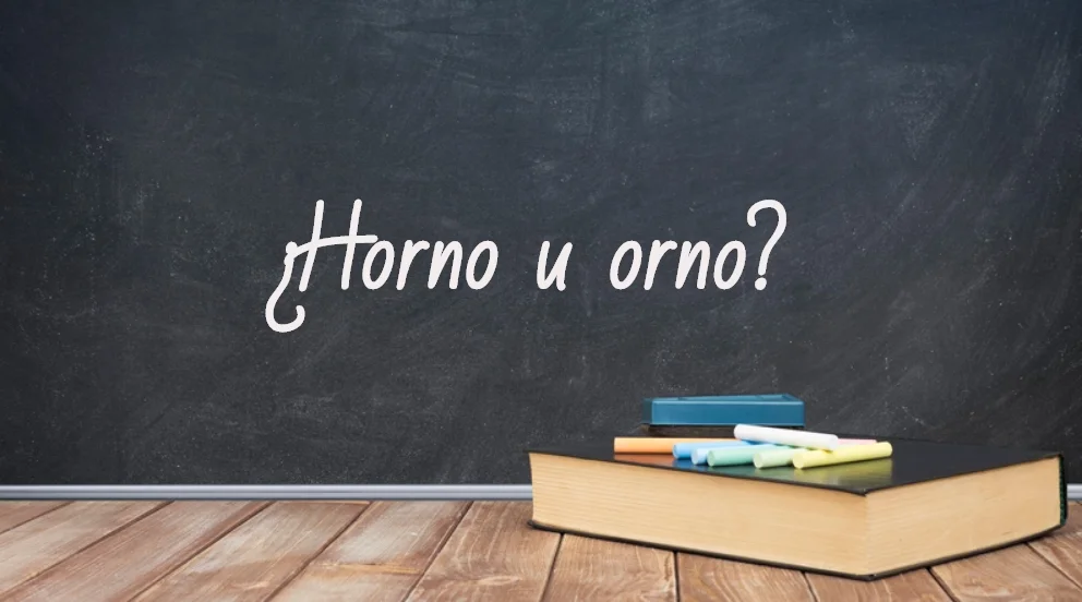 Significado de un horno sin la letra H