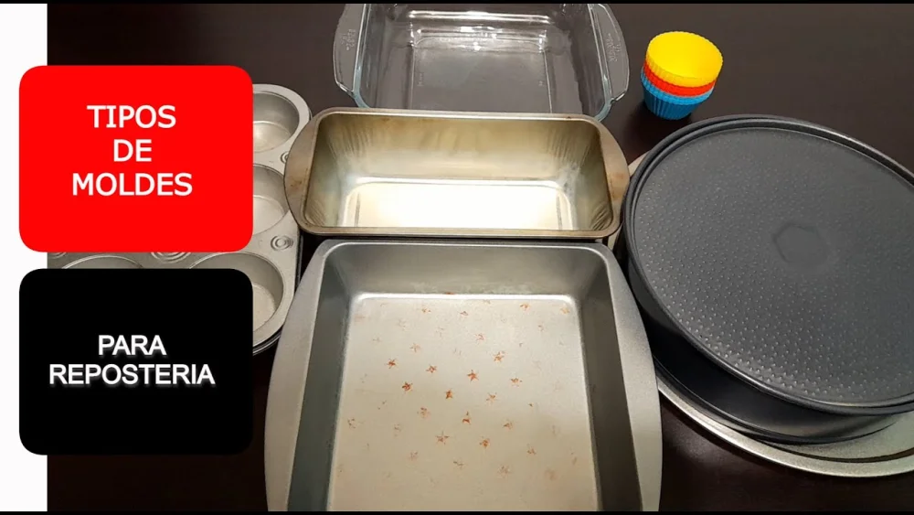 Tipos de moldes aptos para usar en el horno