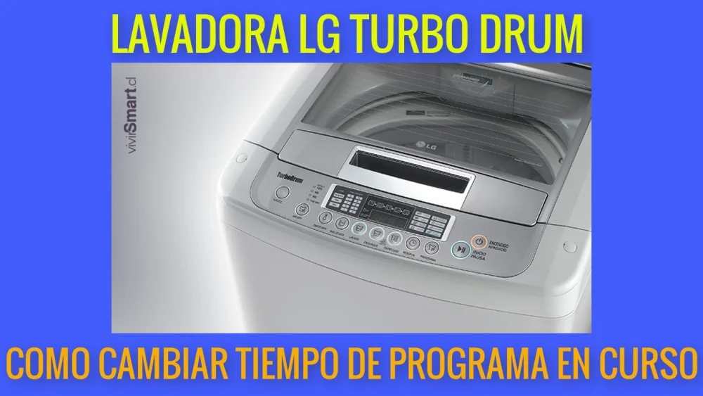 Cómo resetear una lavadora LG