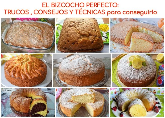 Tiempos de cocción para bizcochos: saber cuánto es clave
