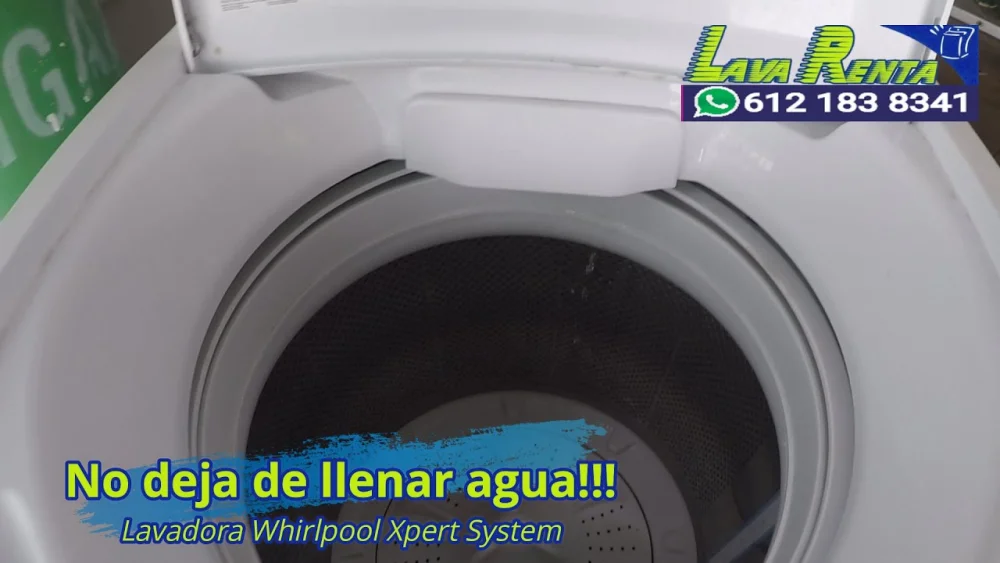 Cómo solucionar la lavadora que no corta el agua
