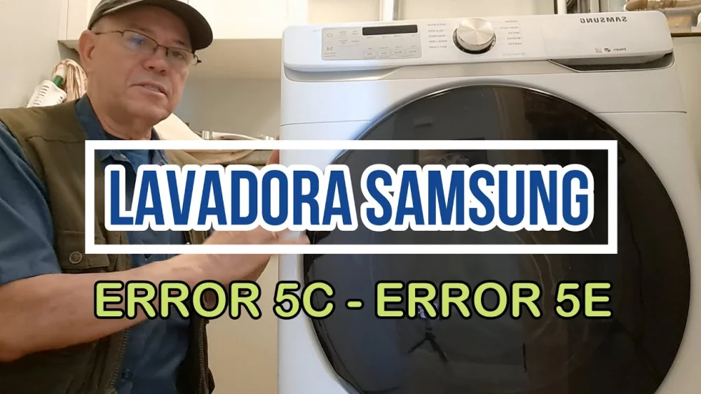 Significado de 5c en lavadora Samsung: toda la información que debes saber