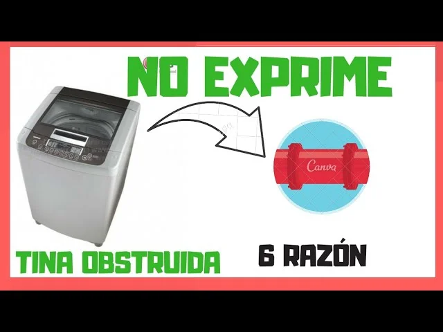 Soluciones cuando la lavadora no centrifuga