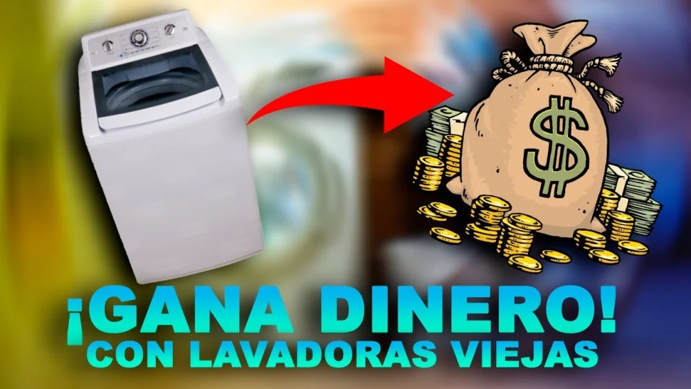 Gana la lavadora vieja