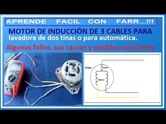 ¿Qué causa el sobrecalentamiento de un motor de lavadora?