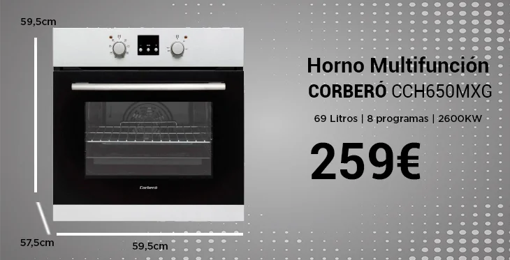 Medidas de un horno de 45 litros: todo lo que debes saber