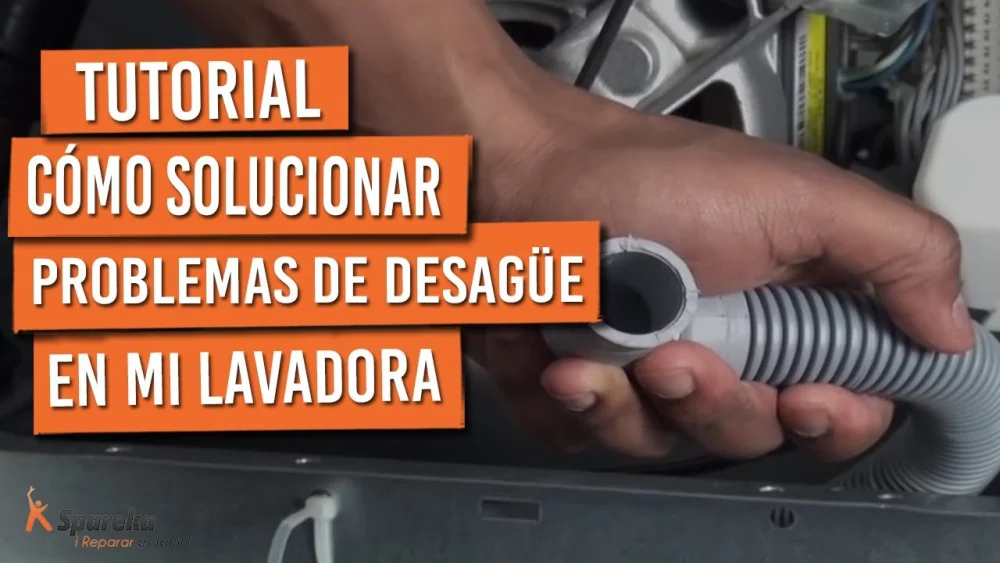 Cómo solucionar problemas de desagüe en la lavadora
