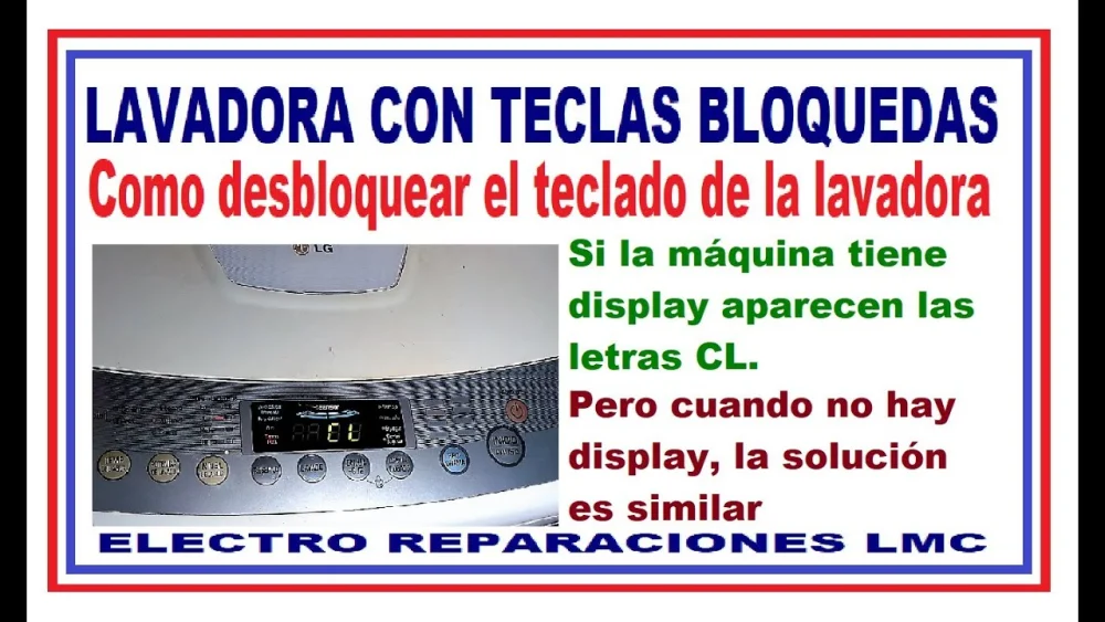 Qué significa el código CL en la lavadora Samsung