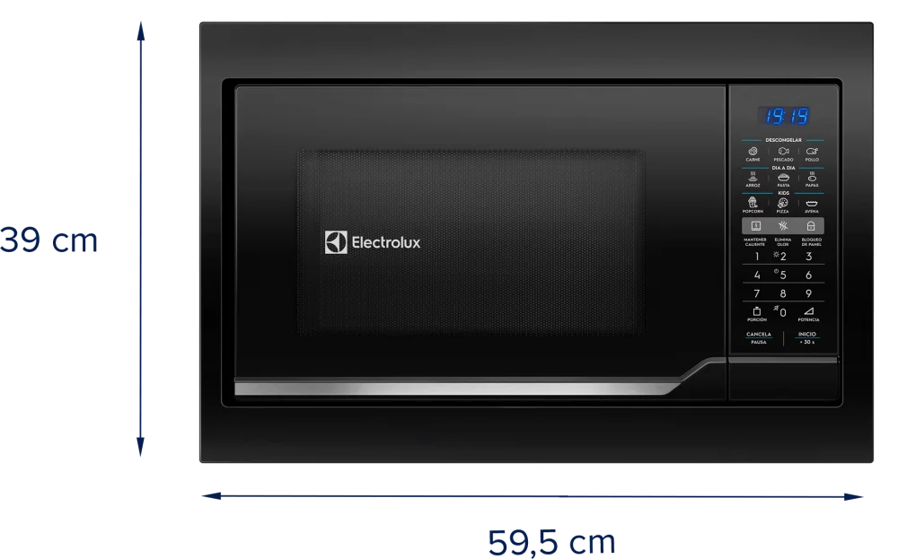 ¿Cuál es el tamaño ideal del horno de 30 litros?