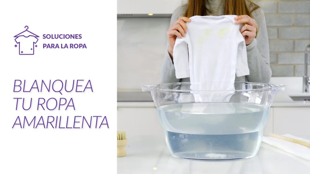 Consejos para lavar la ropa blanca amarillenta de forma eficaz y sencilla