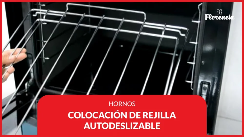 Paso a paso: Instalación de la rejilla del horno