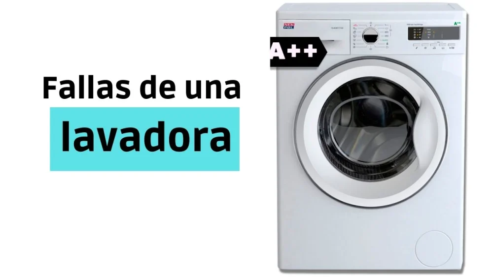 Razones por las que una lavadora puede resultar dañada