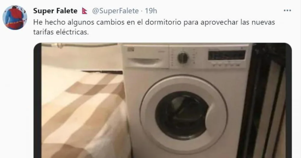 Ahorra en tu factura energética al poner una lavadora con la subida de la luz