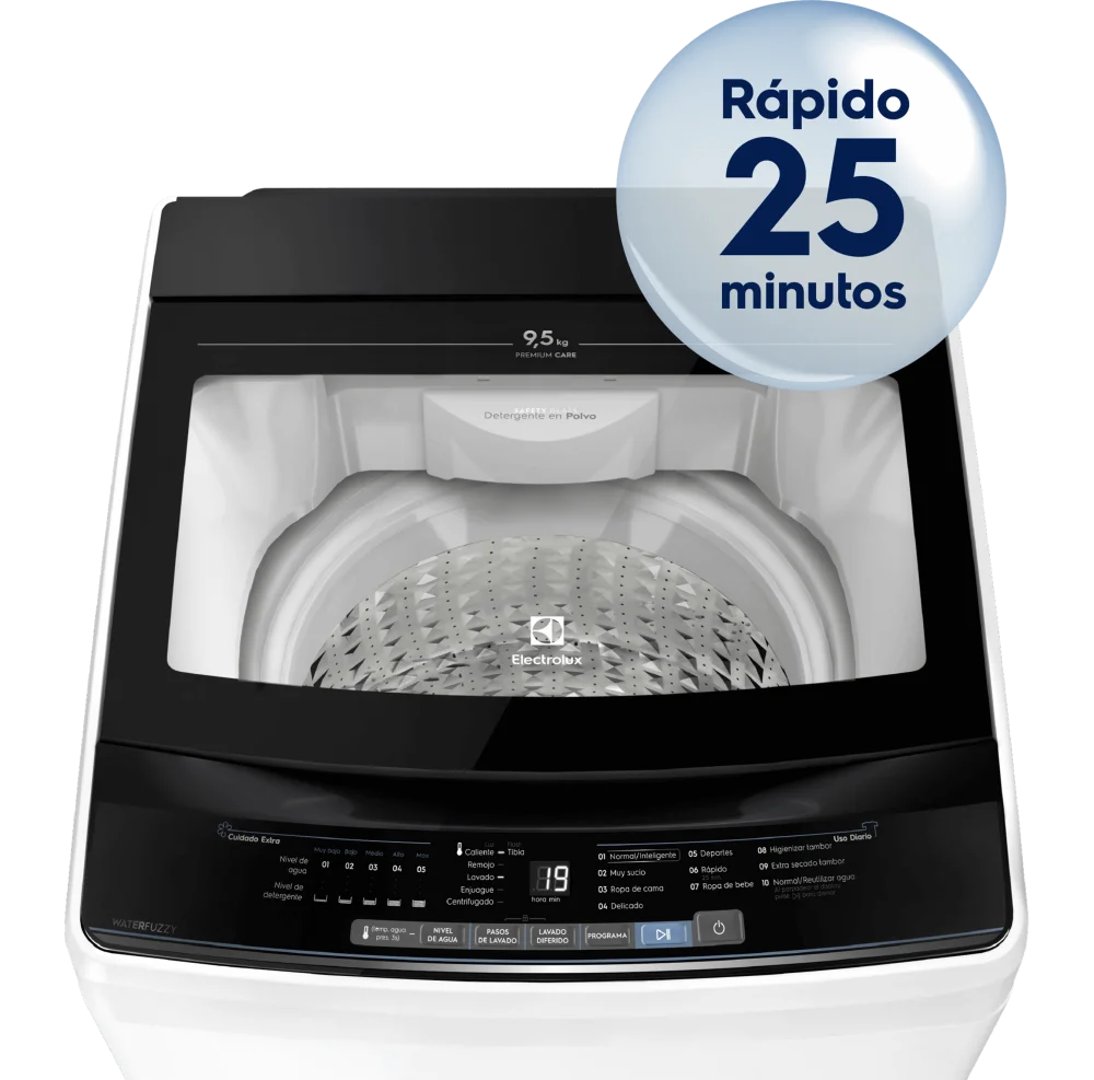 Instalación rápida de lavadoras: tiempo estimado