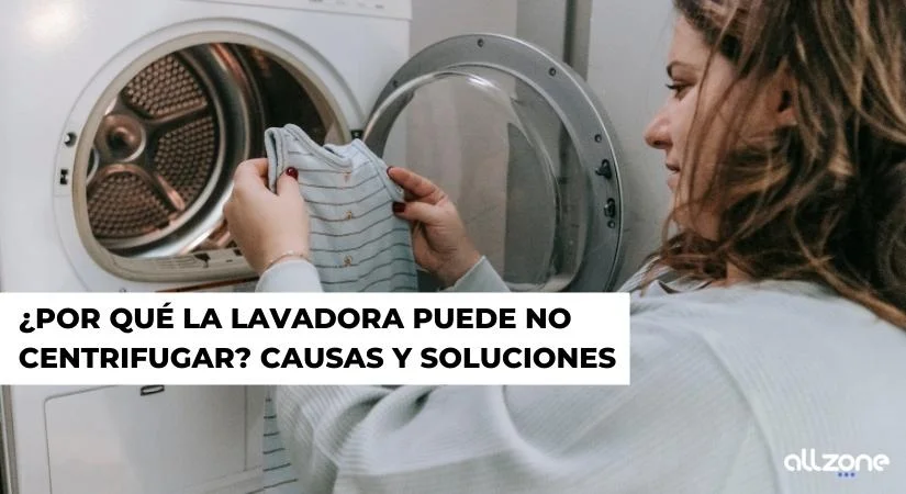 Solución a problemas de centrifugado en lavadoras