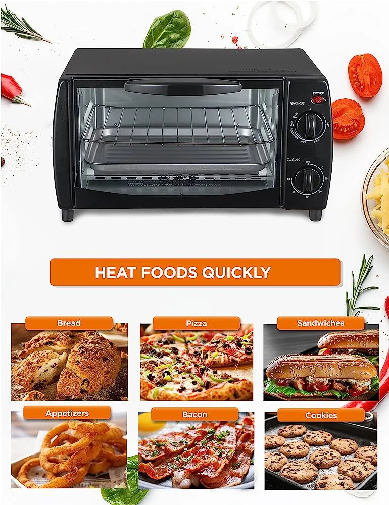 10 alimentos deliciosos para calentar en un horno tostador