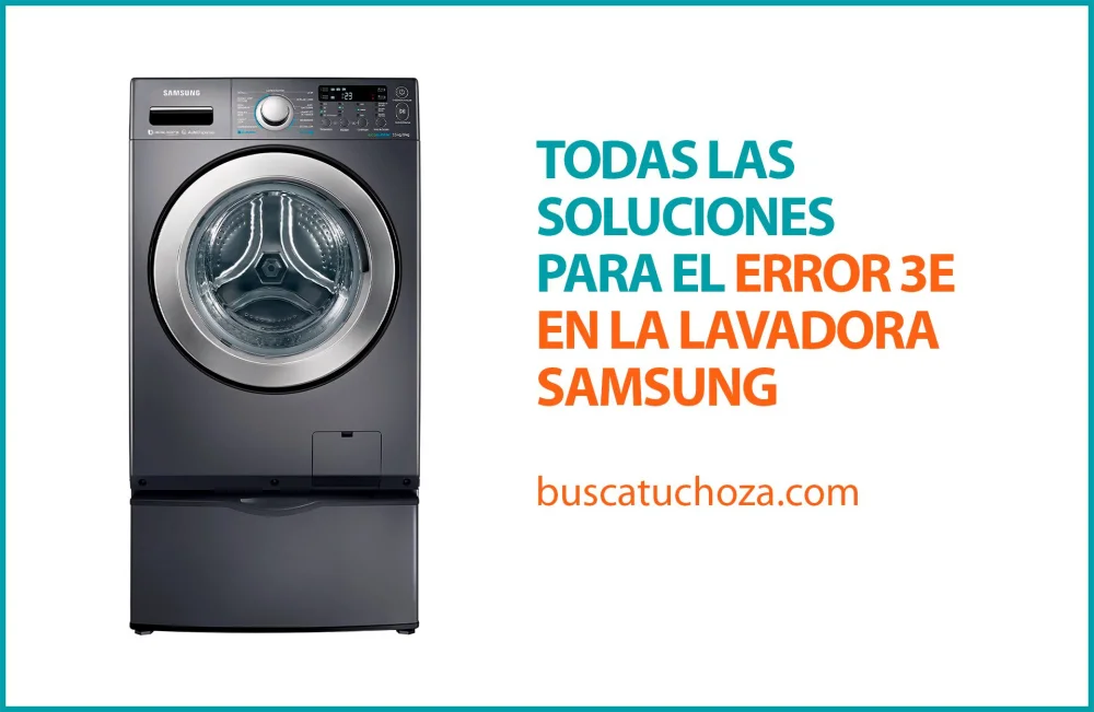 Significado del error 3 en una lavadora: soluciones y consejos