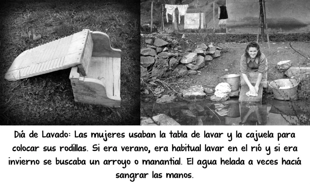 Métodos de lavado de ropa en el siglo XVII