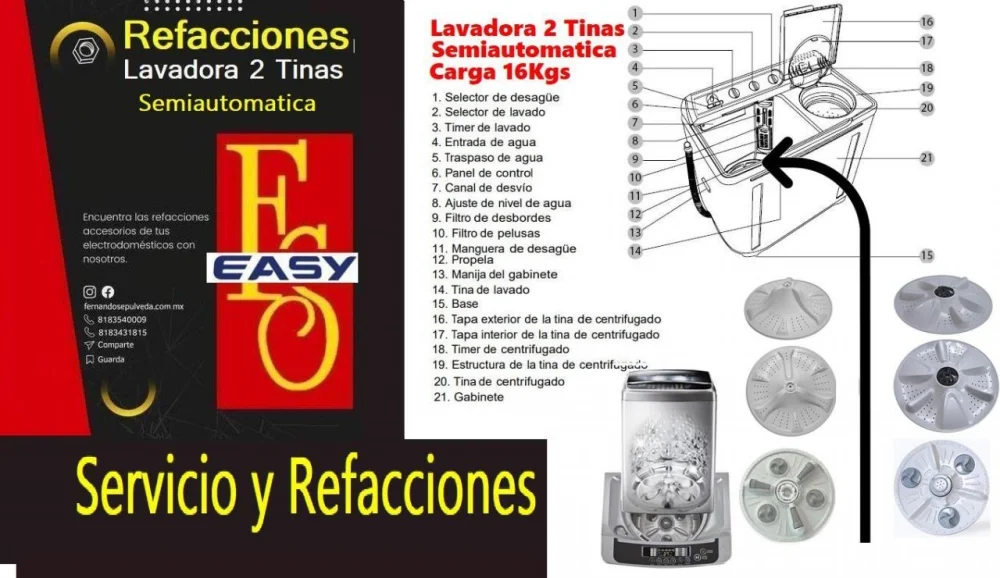 Diferencia entre lavadora automática y semi automática: ¿Cuál elegir?