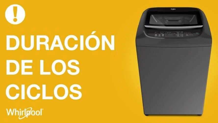 Duración de una lavadora Whirlpool: ¿Cuántos años dura?