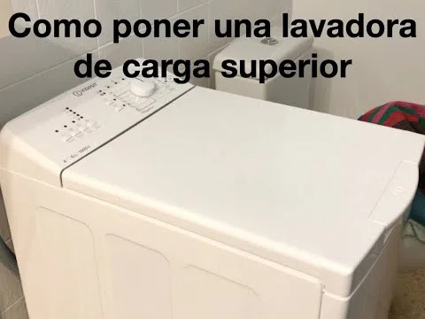Significado de lavadora carga superior: todo lo que necesitas saber