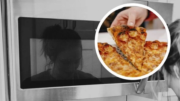 Cómo calentar la pizza en el microondas de forma rápida
