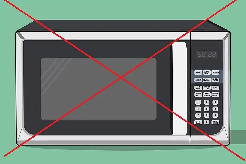 Materiales que no se pueden calentar en el microondas