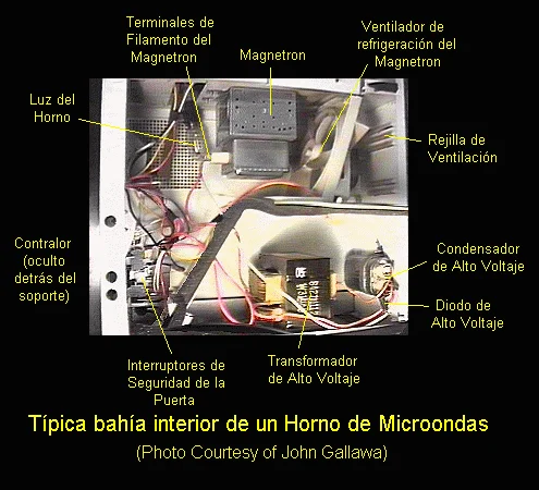 Los posibles efectos de desarmar un microondas