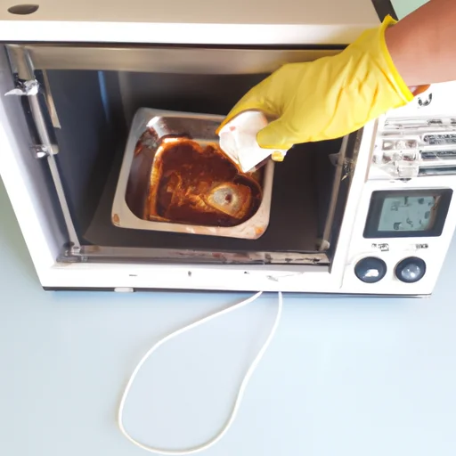 Qué sucede si un microondas presenta oxidación