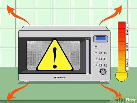 Cómo identificar una posible fuga en el microondas