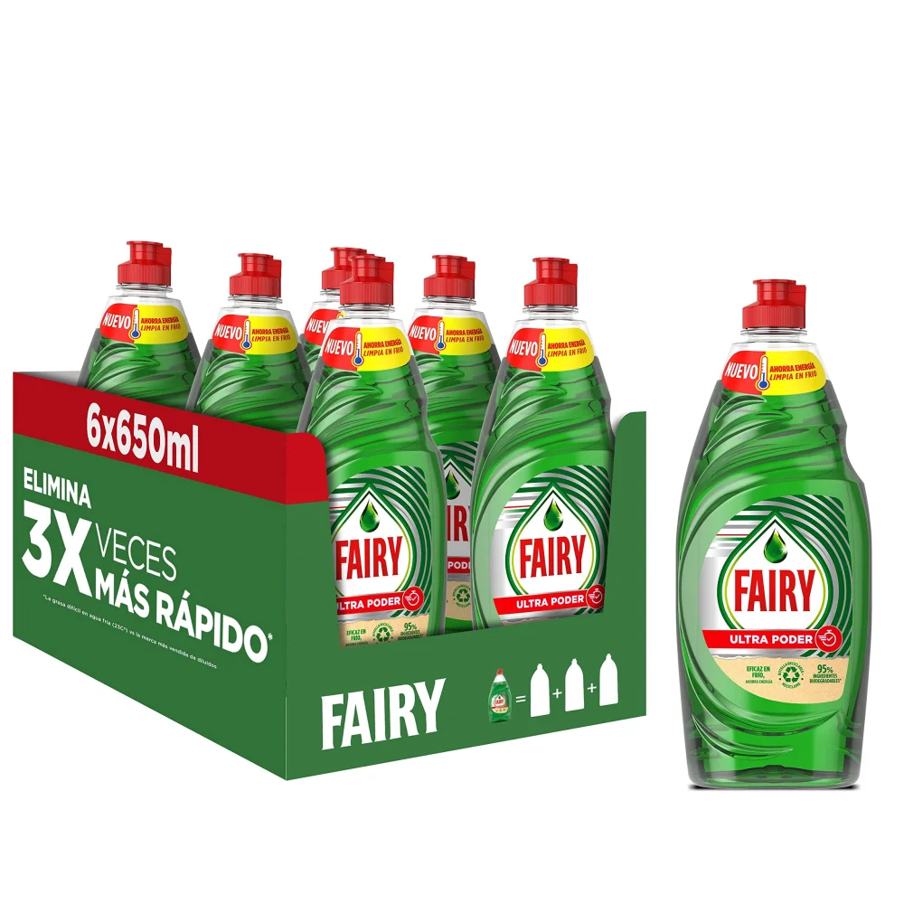 Fairy lavavajillas: conoce sus increíbles beneficios