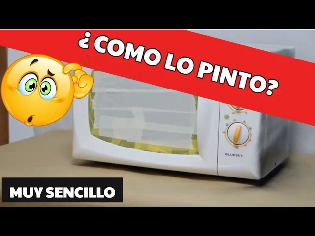Mejor pintura para renovar el interior de tu microondas