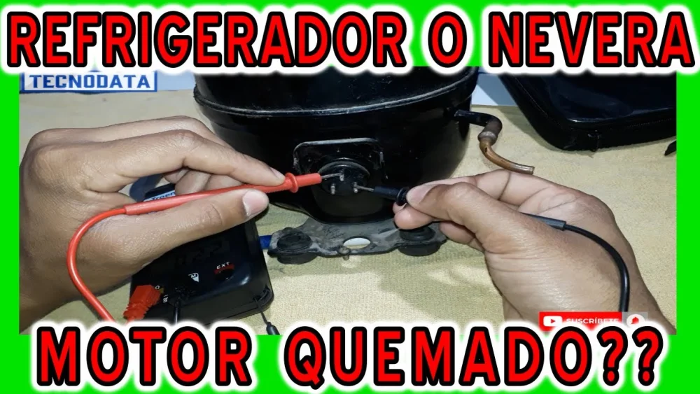 Cómo identificar si el motor de tu nevera se quemó