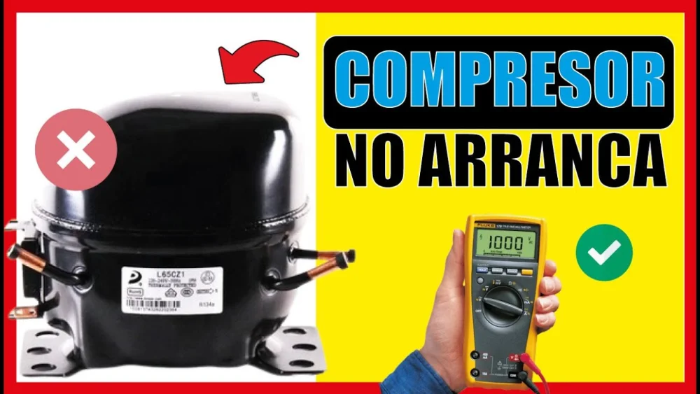 Soluciones para el motor de la nevera que no arranca