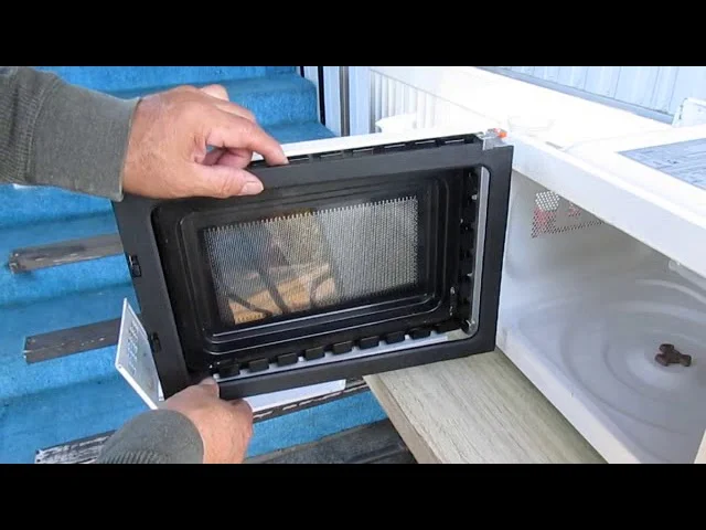 Pasos a seguir al abrir la puerta del microondas