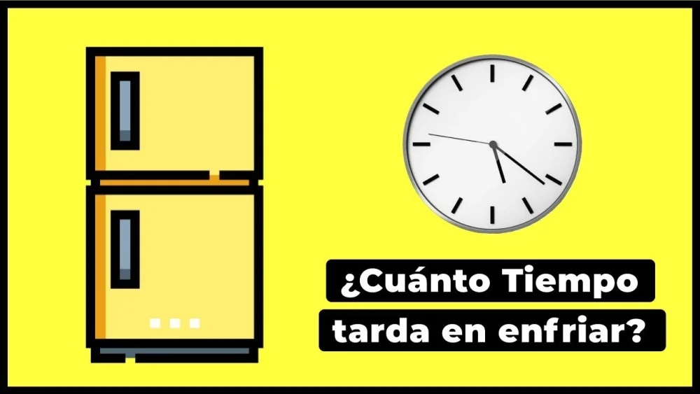 Tiempo de enfriamiento de un refrigerador al conectarlo